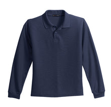 Port Authority® Youth Long Sleeve Silk Touch™ Polo