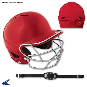 BASEBALL YOUTH BATTING HELMET WITH FACEMASK