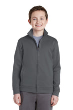 Sport-Tek® Youth Sport-Wick® Fleece Full-Zip Jacket