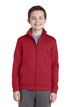 Sport-Tek® Youth Sport-Wick® Fleece Full-Zip Jacket