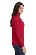 Port Authority® Ladies Pinpoint Mesh 1/2-Zip