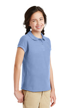 Port Authority® Girls Silk Touch™ Peter Pan Collar Shirt