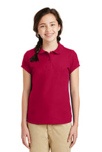 Port Authority® Girls Silk Touch™ Peter Pan Collar Shirt