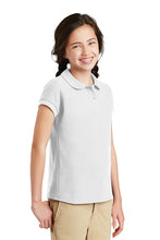 Port Authority® Girls Silk Touch™ Peter Pan Collar Shirt